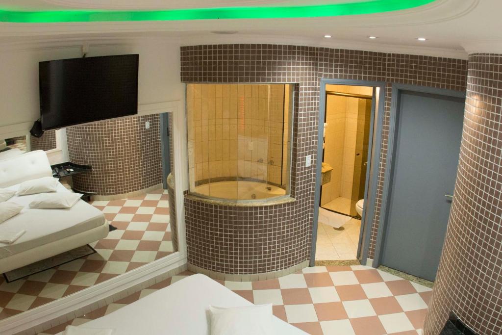 Banheira de Hidromassagem Studio Motel Santos (Adult Only)