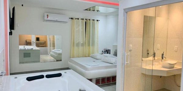 Quarto com Hidro Studio Motel Santos (Adult Only)