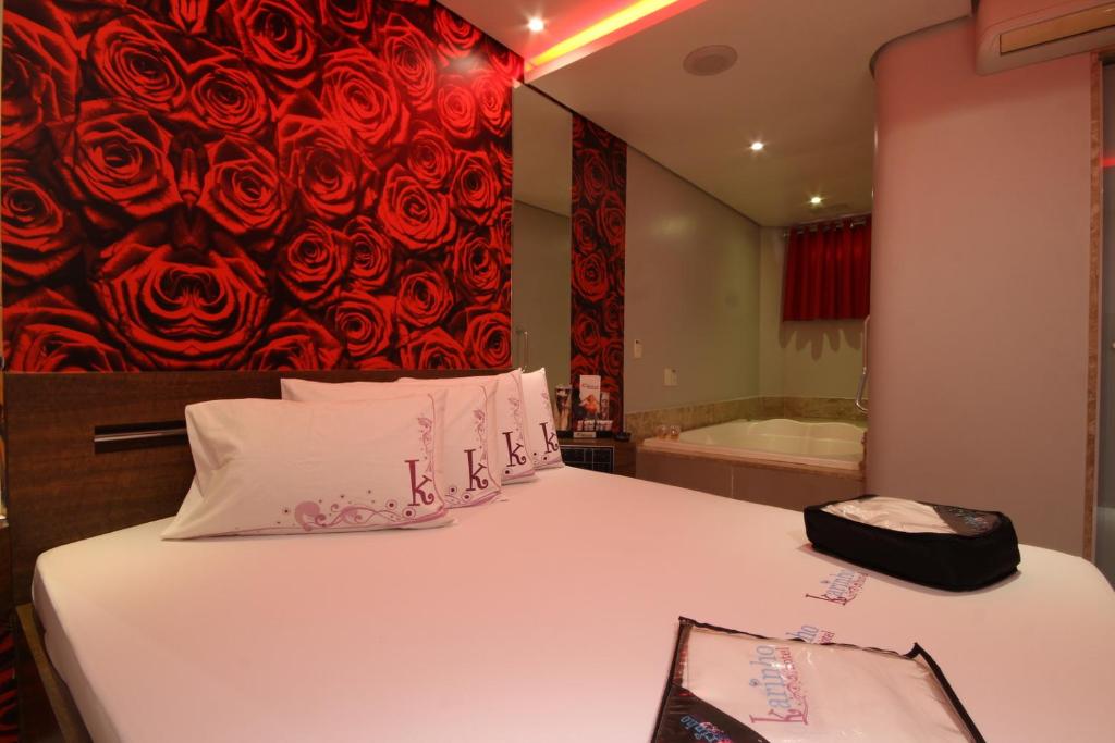 Quarto Motel com Hidro Santo André Karinho Hotel 4
